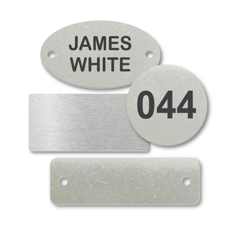 steel identification tags